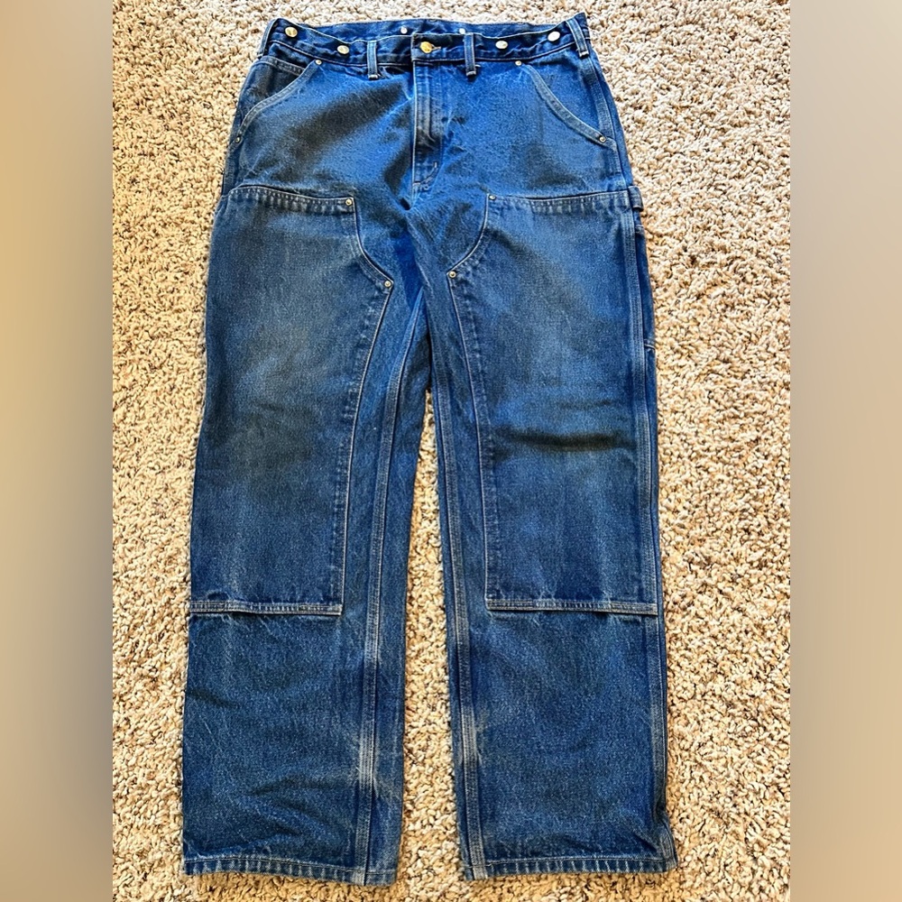 Carhartt Men's Relaxed Fit Blue Jeans